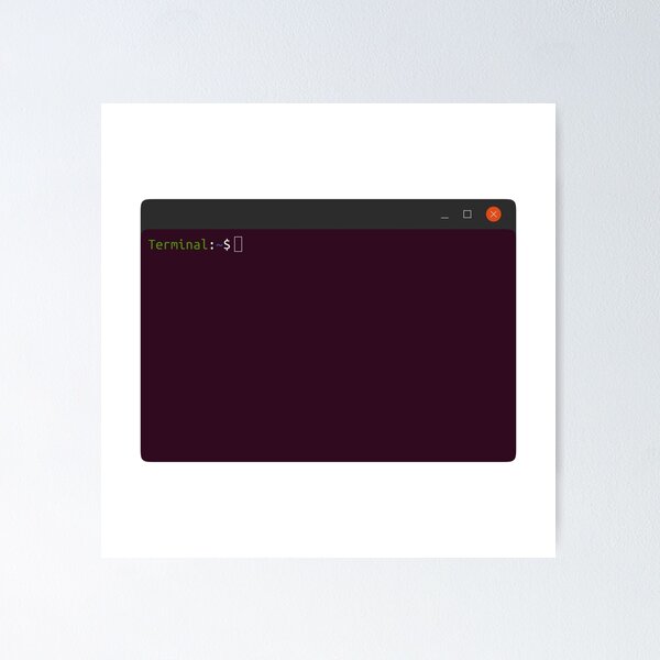 Item preview, Linux Terminal - Mac Terminal - Windows Command Line designed and sold by Mechashadow.