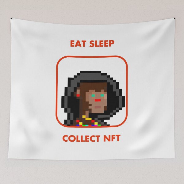 Item preview, Eat Sleep Collect NFT Monkey #55 designed and sold by patricklevar.