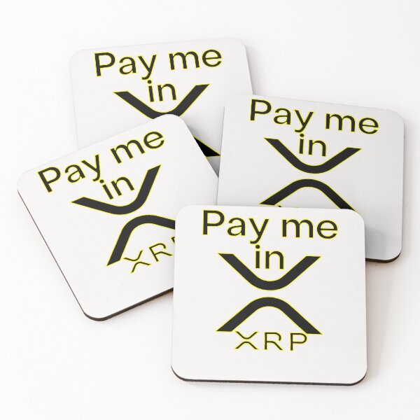 Item preview, Pay me in XRP Black Yellow designed and sold by Olivier Grau.