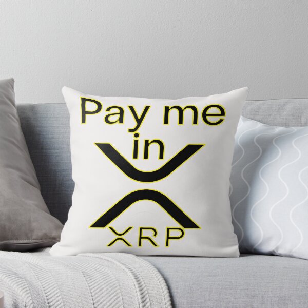 Item preview, Pay me in XRP Black Yellow designed and sold by Olivier Grau.