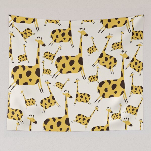 Item preview, Cute Wild Giraffe Cartoon Illustration designed and sold by SidhuKeet1.