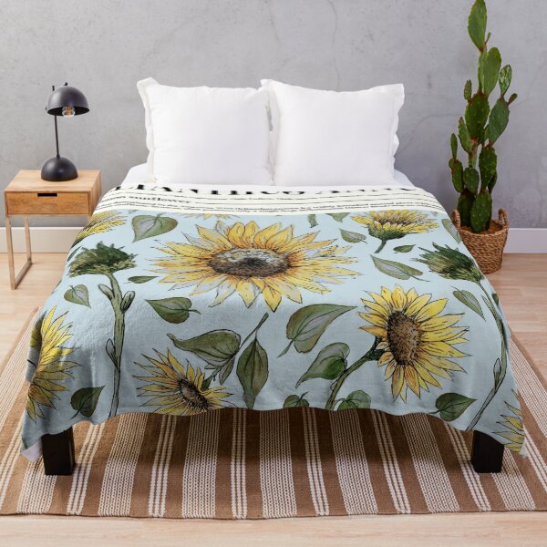 Item preview, Sunflower Flower Scientific Info Art Print designed and sold by SmallOrbit.
