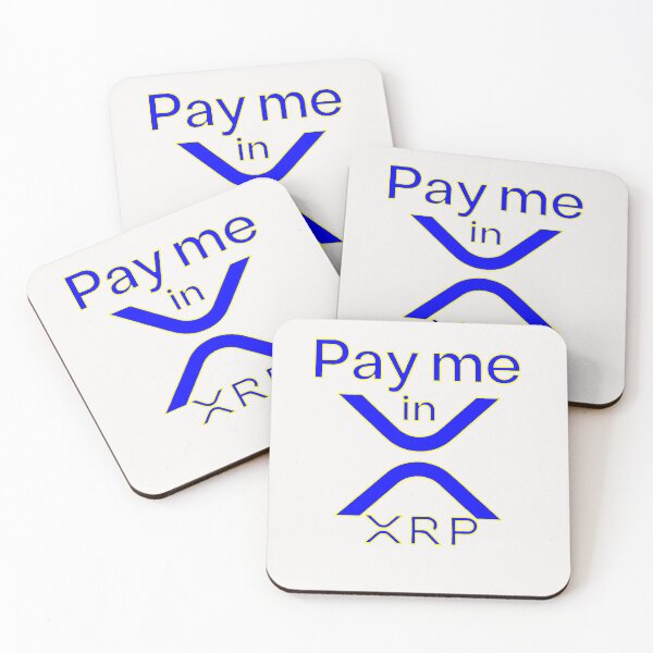 Item preview, Pay me in XRP Blue & Yellow designed and sold by Olivier Grau.