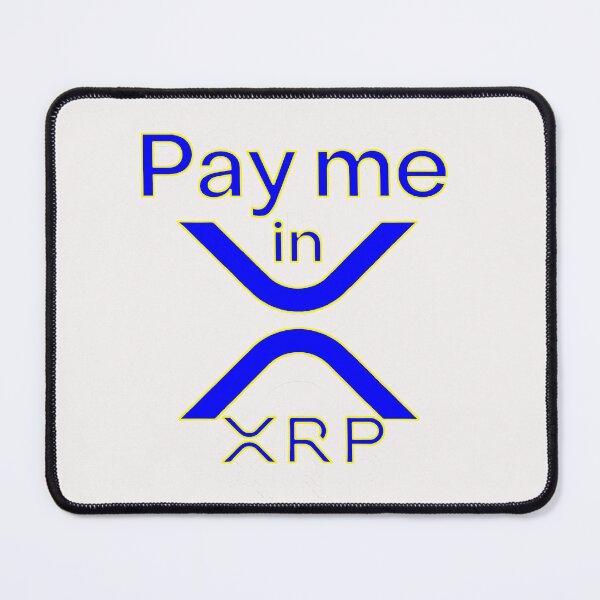 Item preview, Pay me in XRP Blue & Yellow designed and sold by Olivier Grau.