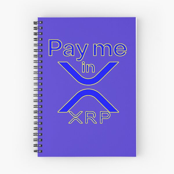 Item preview, Pay me in XRP Blue & Yellow designed and sold by Olivier Grau.