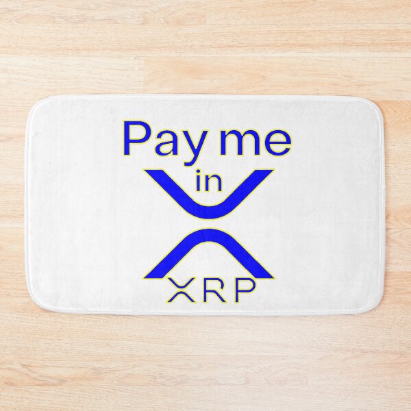 Item preview, Pay me in XRP Blue & Yellow designed and sold by Olivier Grau.