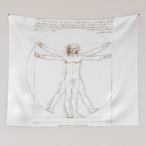 Item preview, Leonardo da Vinci's Vitruvian Man designed and sold by StateHouse.