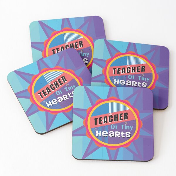 Item preview, Teacher Of Tiny Hearts - Colorful Design designed and sold by FridPix.