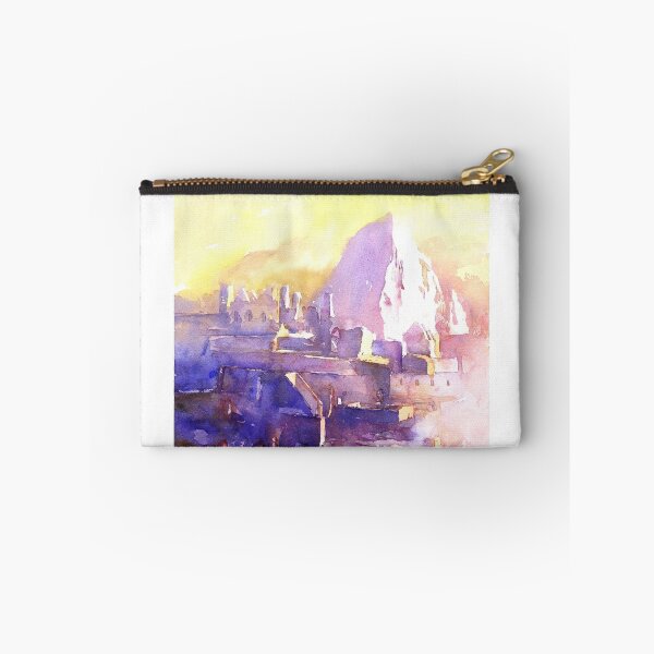 Item preview, Watercolor painting of Machu Picchu Incan ruins- Peru designed and sold by rfoxphoto.