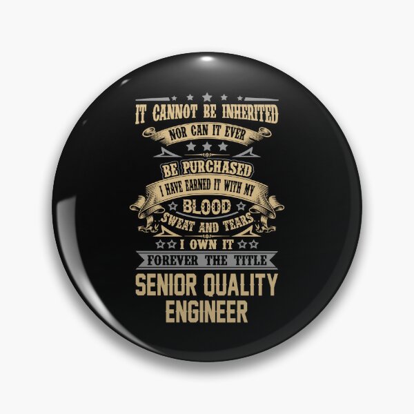 Item preview, Senior Quality Engineer T Shirt - Forever The Title Job Gift Item Tee designed and sold by celiagomez456.