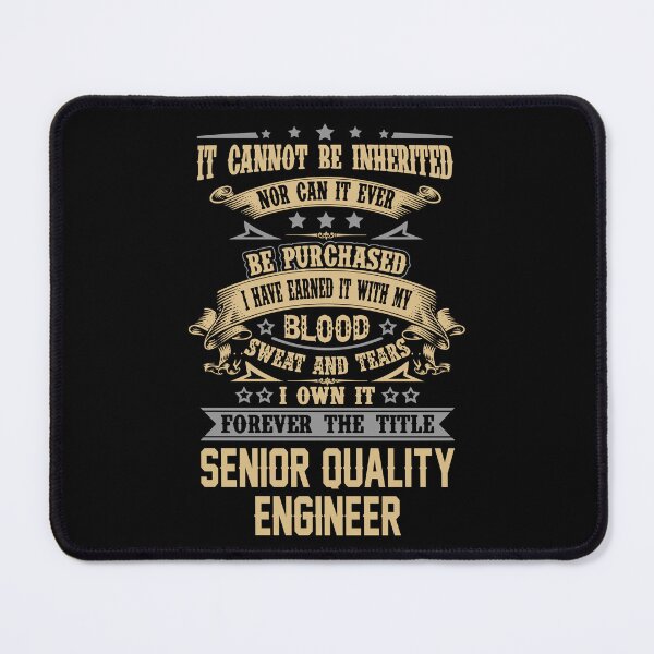 Item preview, Senior Quality Engineer T Shirt - Forever The Title Job Gift Item Tee designed and sold by celiagomez456.
