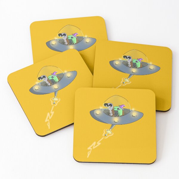 Item preview, SMILING FRIENDS - Gleb or Glep and alien ufo, bliblie, Pim, Alan, Grim (author's art) designed and sold by mrGoodwin90.