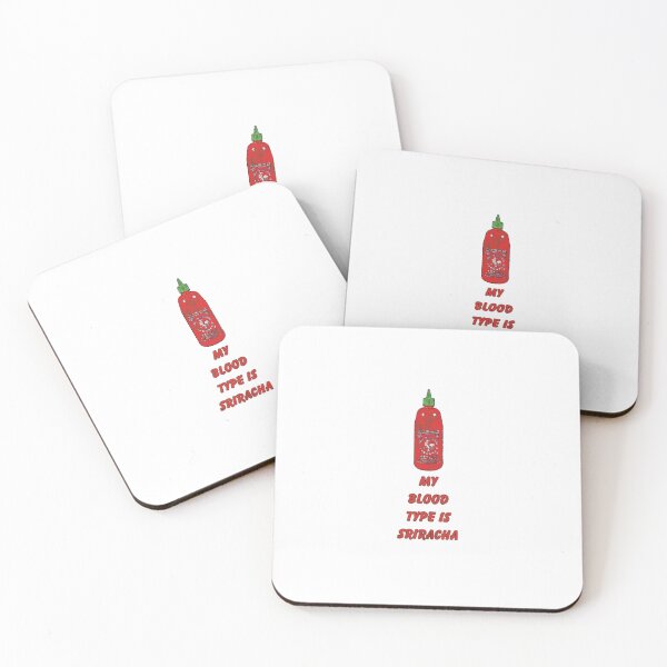 Item preview, My blood type is Sriracha designed and sold by Bobby Shaftoe.