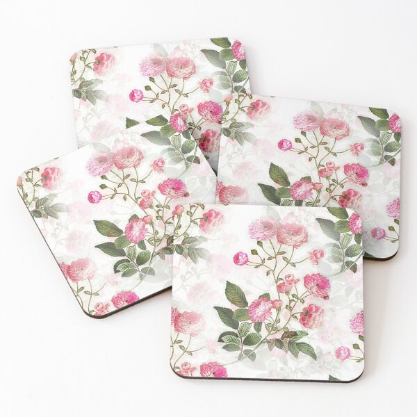 Item preview, Vintage Pink Roses designed and sold by mkeast.