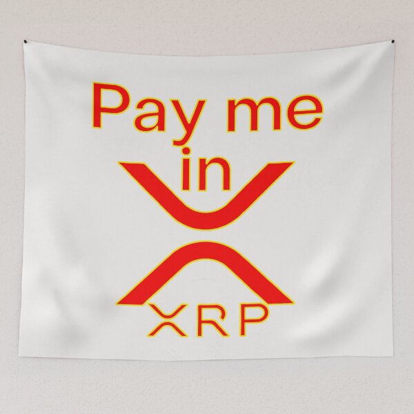 Item preview, Pay me in XRP Red & Yellow designed and sold by Olivier Grau.