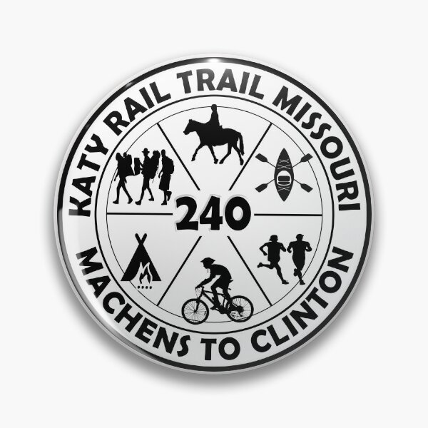 Item preview, Katy Rail Trail Missouri 240 Miles designed and sold by leepymock.