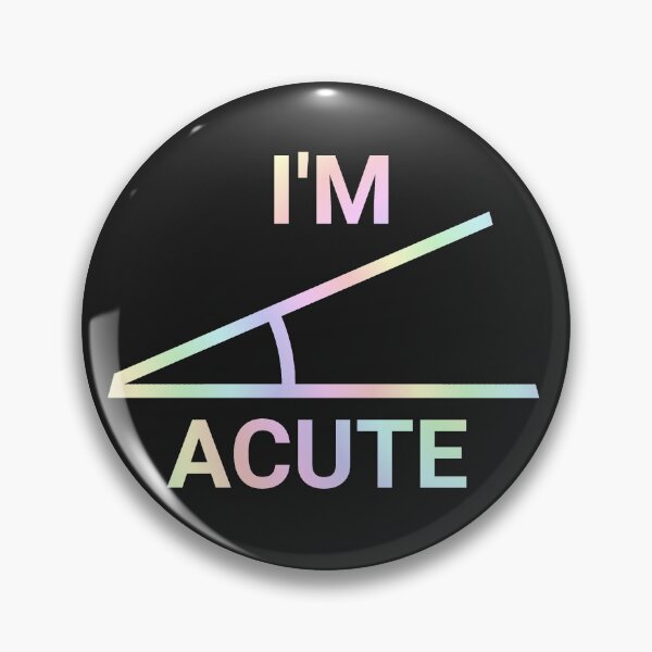 Item preview, I'm Acute - Rainbow designed and sold by StarrLightArts.