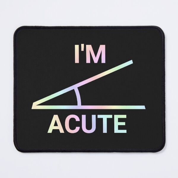 Item preview, I'm Acute - Rainbow designed and sold by StarrLightArts.