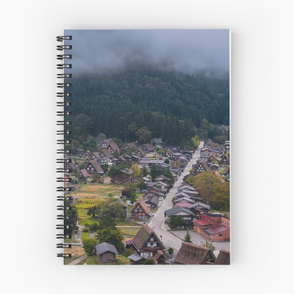 Item preview, Shirakawa-go with Morning Mist - Japanese Village designed and sold by Jordan McChesney.