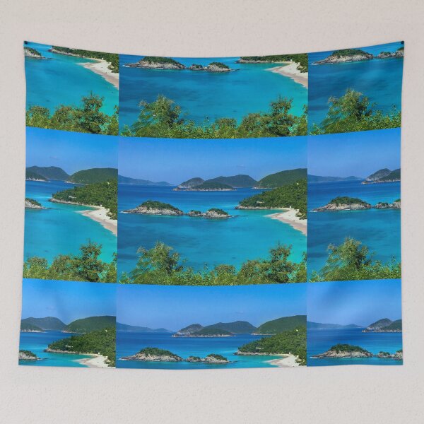 Item preview, Tropical Turquoise Ocean Island Views designed and sold by newburyboutique.