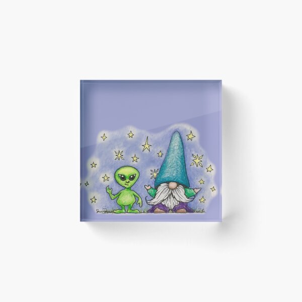 Item preview, Gnome and Alien designed and sold by SarahCD13.