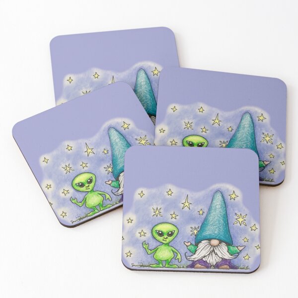 Item preview, Gnome and Alien designed and sold by SarahCD13.