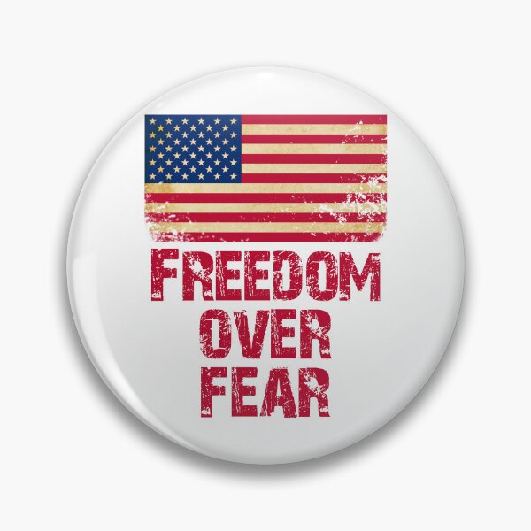 Item preview, Freedom over fear America designed and sold by Markotropoya22.