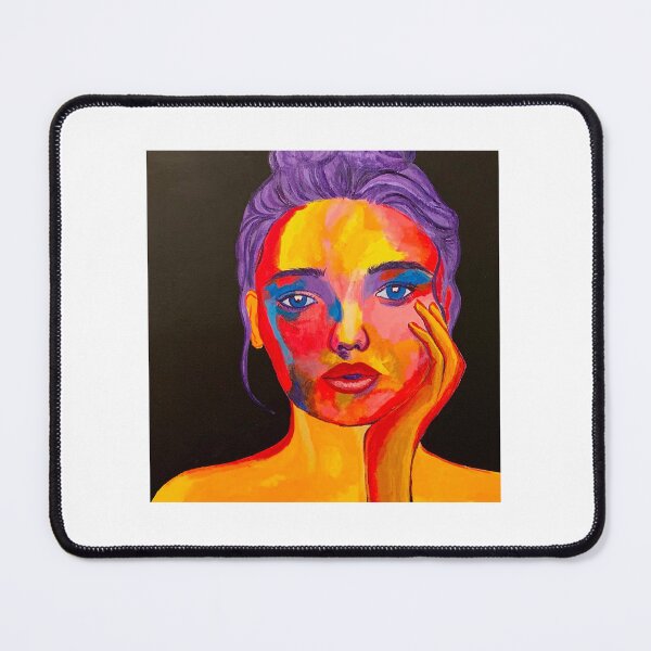 Item preview, Colourful Women’s Face designed and sold by MKnowltonArt.