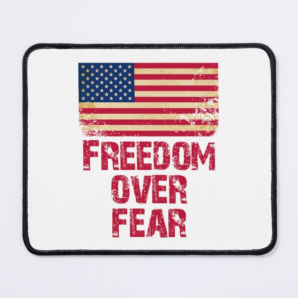 Item preview, Freedom over fear America designed and sold by Markotropoya22.