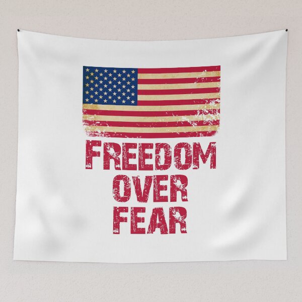 Item preview, Freedom over fear America designed and sold by Markotropoya22.