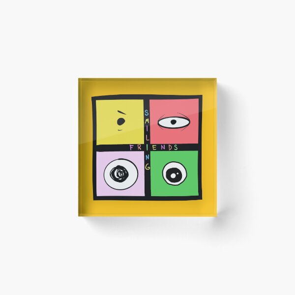 Item preview, SMILING FRIENDS - poster. Gleb or Glep, bliblie, Pim, Alan, Grim (author's art) designed and sold by mrGoodwin90.