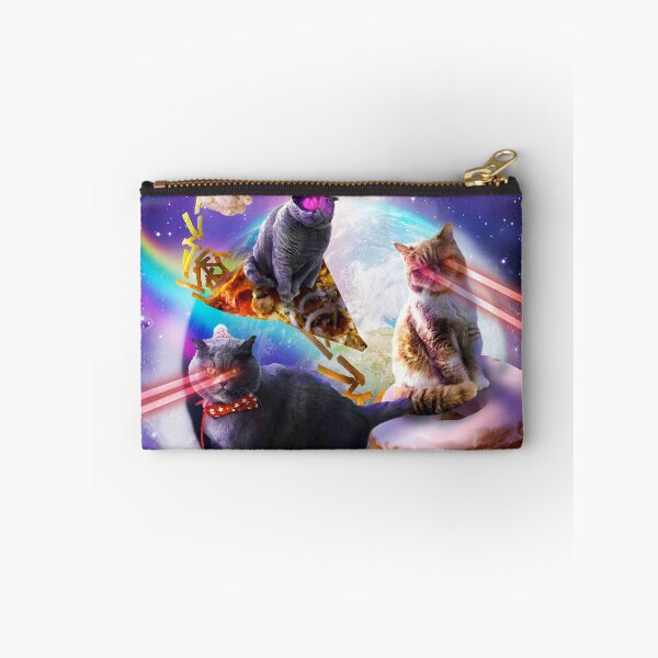 Item preview, Galaxy Laser Space Cat On Burger Pizza Donut Ice Cream designed and sold by SkylerJHill.