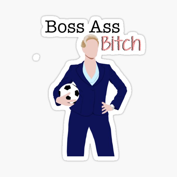 Boss Bitch Lips Sticker