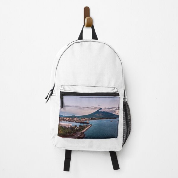 Item preview, Mayon Volcano and Legazpi City Port Albay Philippines designed and sold by Pabalonshop.