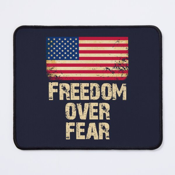 Item preview, Freedom over fear America designed and sold by Markotropoya22.