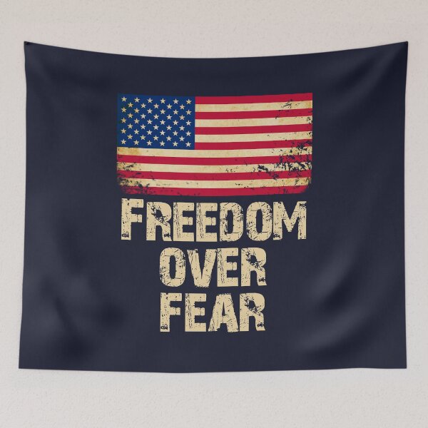 Item preview, Freedom over fear America designed and sold by Markotropoya22.
