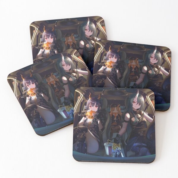 Item preview, Eating some fastfood || Ch'en, Hoshiguma & Ceobe  designed and sold by AszaAri.