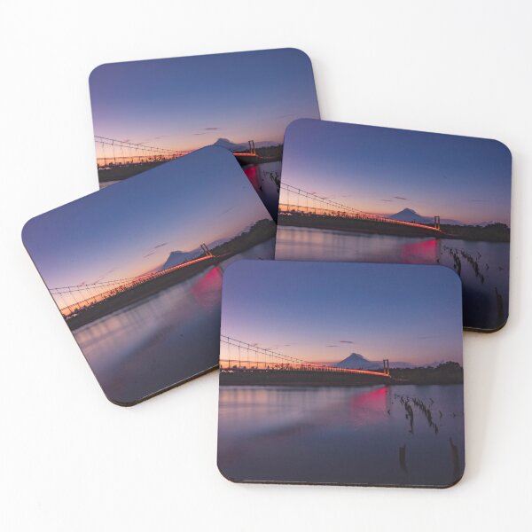 Item preview, Mayon Volcano with a bridge and river refection  designed and sold by Pabalonshop.