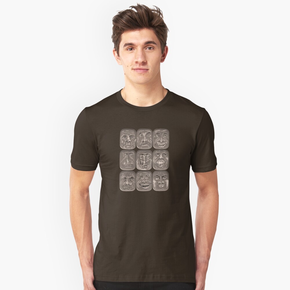 Lid Faces Slim Fit T-Shirt