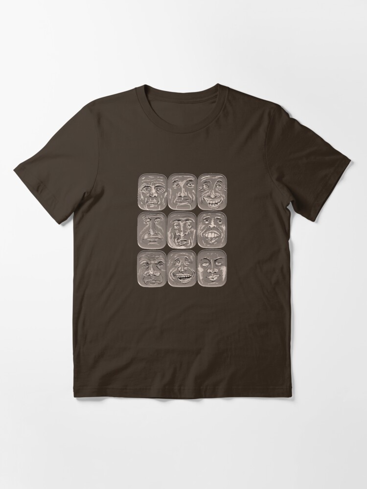 Alternate view of Lid Faces Essential T-Shirt