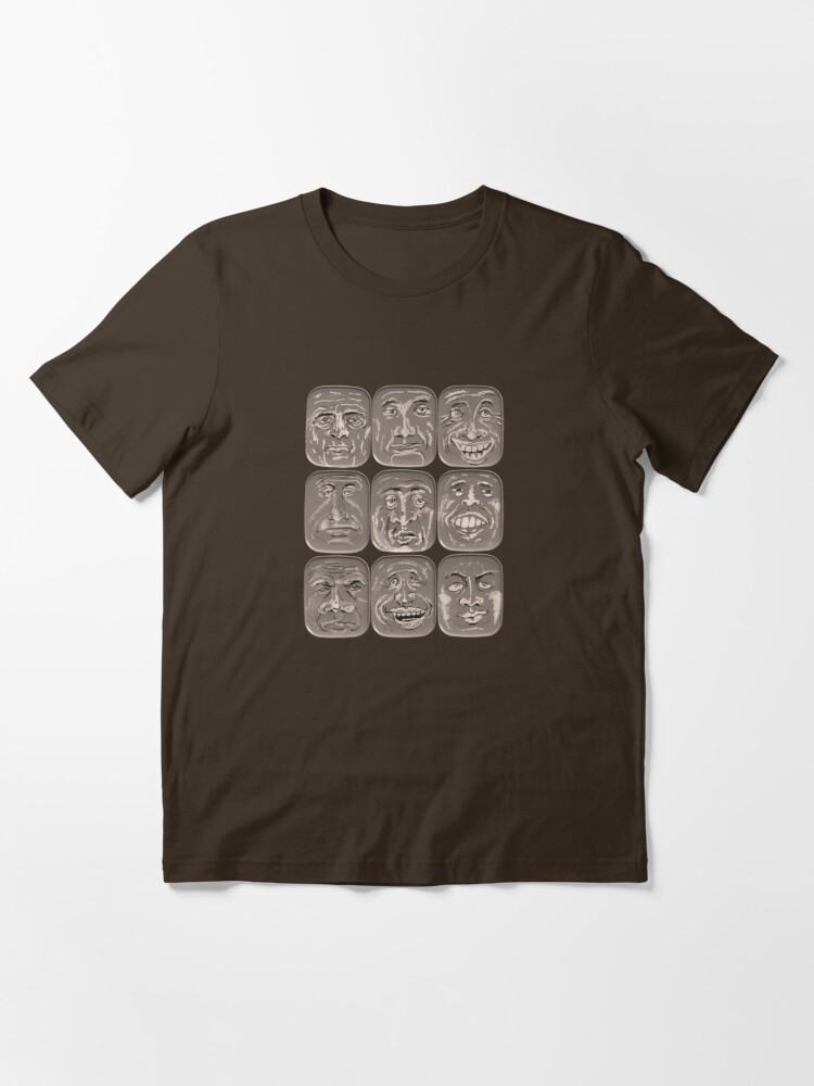 Essential T-Shirt, Lid Faces designed and sold by thedrumstick