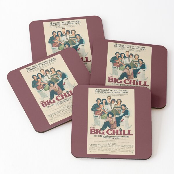 Item preview, The Big Chill Movie Poster designed and sold by WhiskeySparkle.