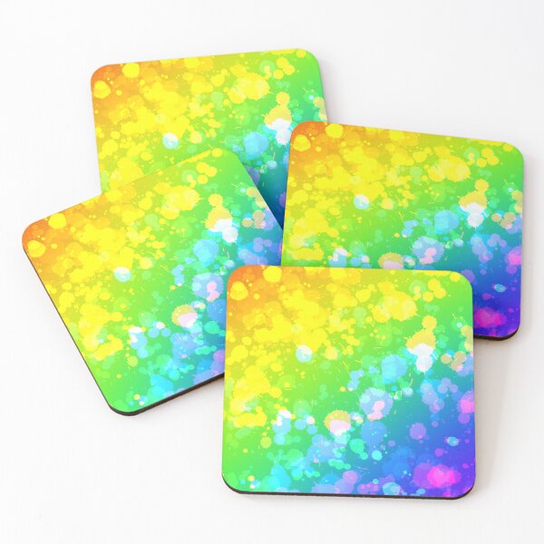 Item preview, Gradient Rainbow Paint Splatter designed and sold by SparkyMae.