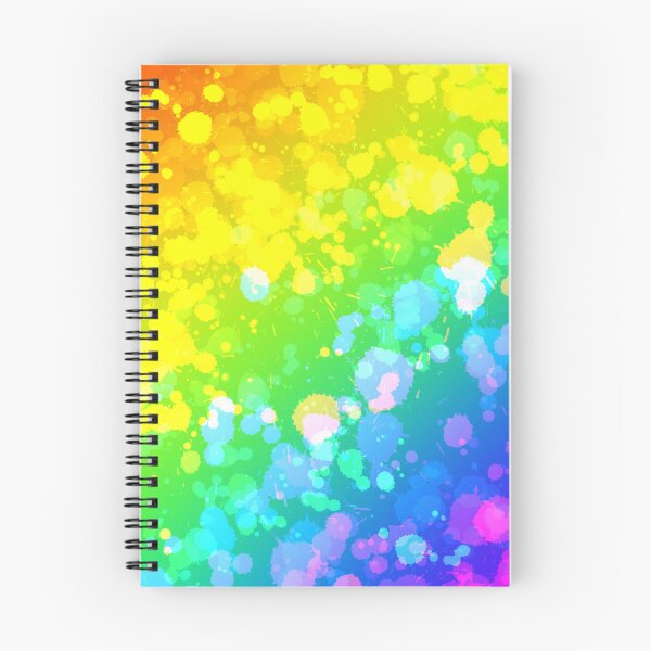 Item preview, Gradient Rainbow Paint Splatter designed and sold by SparkyMae.