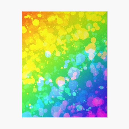 Blue Paint Splatter Art Board Print for Sale by SparkyMae