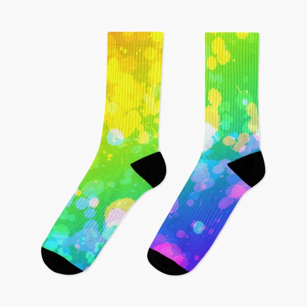 Item preview, Gradient Rainbow Paint Splatter designed and sold by SparkyMae.