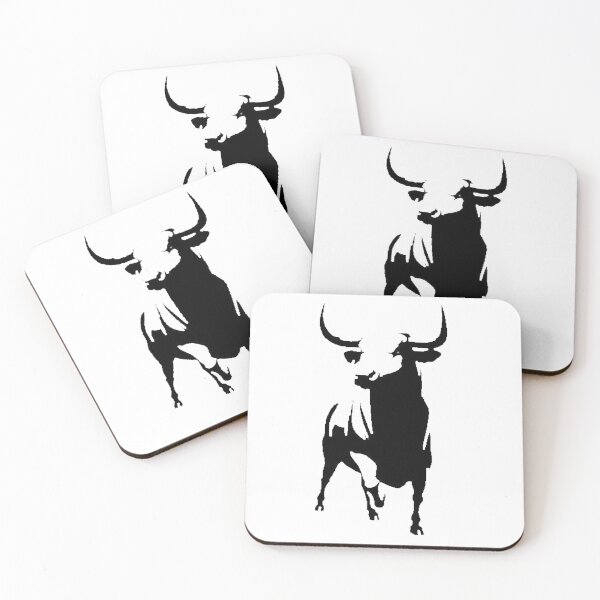 Item preview, strong black and white bull designed and sold by Alma fortalecida1.