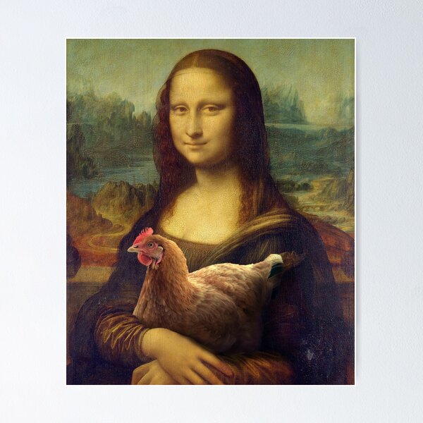 Item preview, Mona Chicken designed and sold by SkylerJHill.