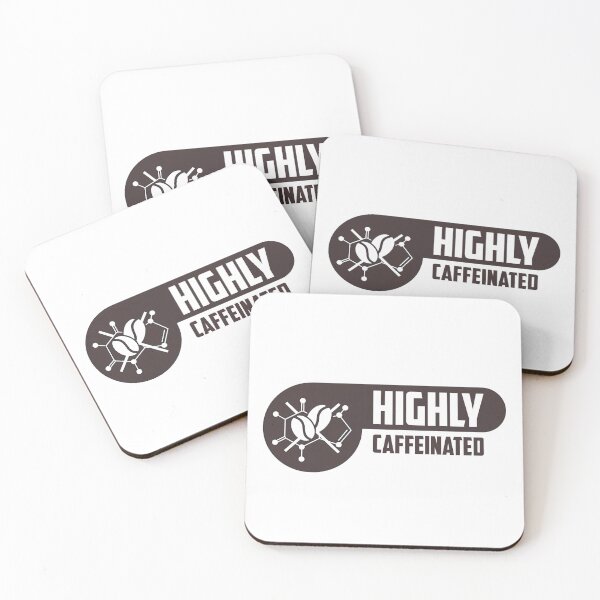 Item preview, Highly Caffeinated, Molecular Cell Structure of Caffeinated designed and sold by graphic-genie.