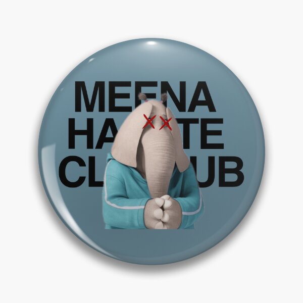 Item preview, Meena the elephant hate club designed and sold by GraceAug.